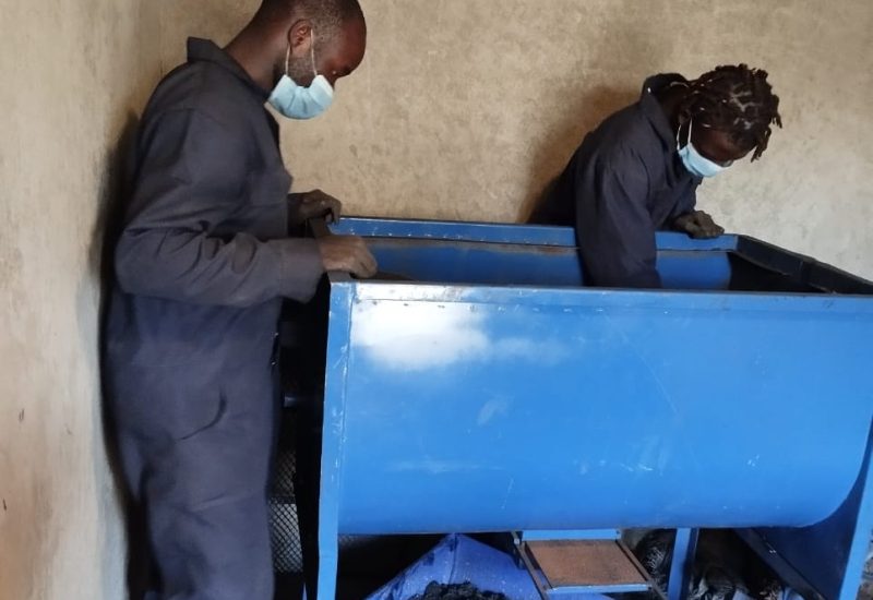 Upishi Safi Briquettes Production
